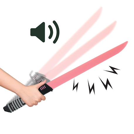 Sabre laser led avec effets sonores Noir 3 - vertbaudet enfant 
