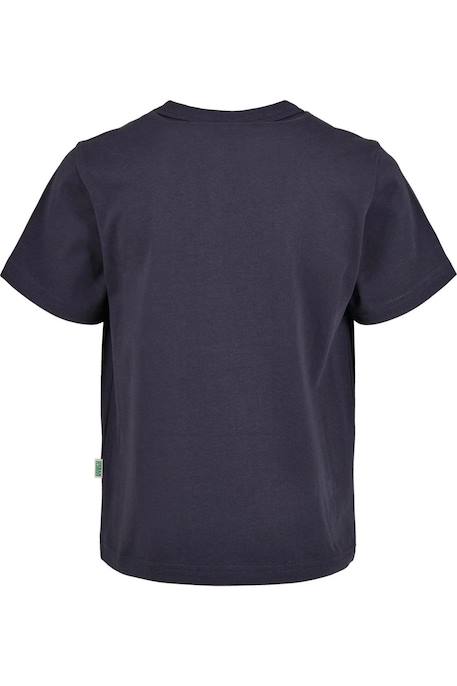 T-shirt coton bio basic Blanc+Bleu marine+Noir 6 - vertbaudet enfant 