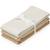 Lot de 3 langes en coton bio mix classic stripes camel (70 x 70 cm) Blanc, camel 1 - vertbaudet enfant 