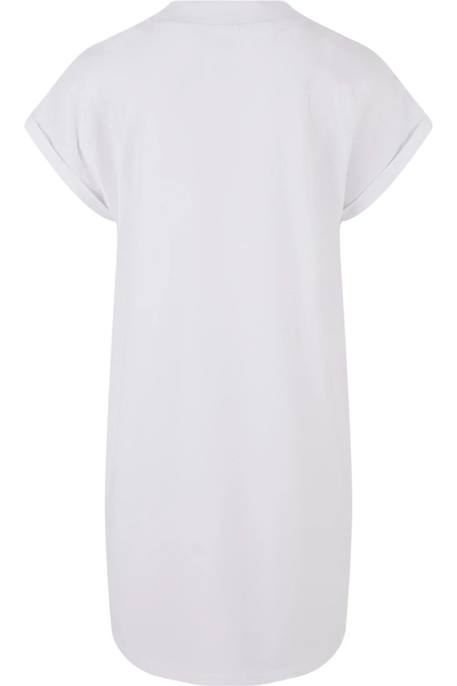 Robe t-shirt en coton peigné de qualité supérieure Blanc+Noir+Vert 2 - vertbaudet enfant 