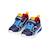 Baskets basses  à scratch Superman Bleu rouge 3 - vertbaudet enfant 