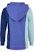 Sweat à capuche coton Bleu océan / bleu barbeau / bleu 2 - vertbaudet enfant 