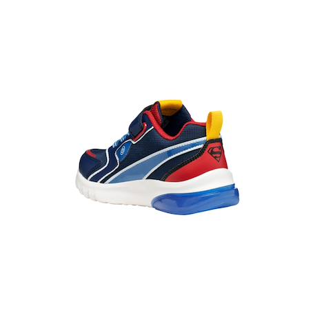 Baskets basses  à scratch Superman Bleu rouge 4 - vertbaudet enfant 