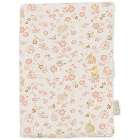 Protège carnet de santé augusta Rose, marron, écru 1 - vertbaudet enfant 