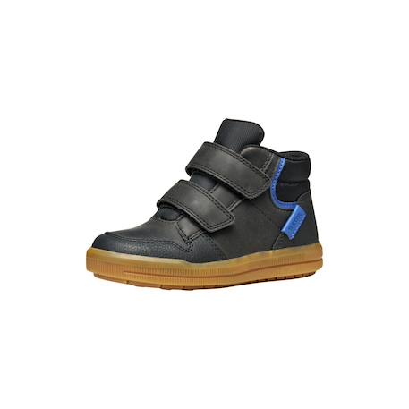 Baskets montantes  à scratch Marine avio+Noir royal 8 - vertbaudet enfant 