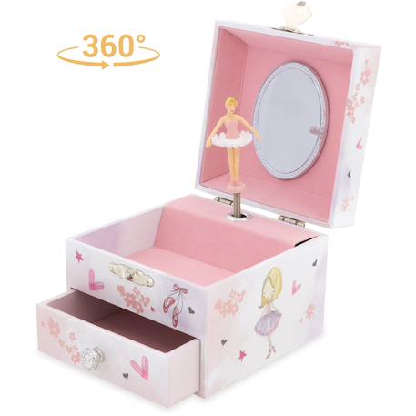 Coffret musical chaussons de danse Rose 1 - vertbaudet enfant 