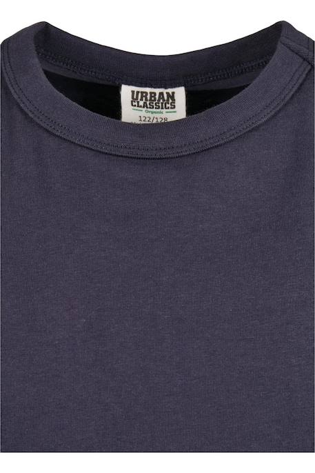 T-shirt coton bio basic Blanc+Bleu marine+Noir 8 - vertbaudet enfant 