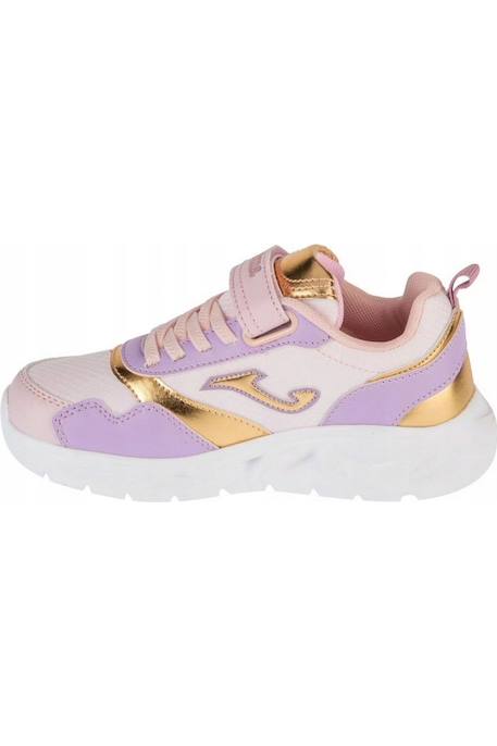 Baskets enfant à scratch style étoile Rose foncé+Violet 6 - vertbaudet enfant 