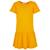 Robe t-shirt en coton peigné de qualité supérieure valance Beige+Bleu océan+Mangue+Rose foncé 5 - vertbaudet enfant 