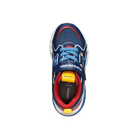 Baskets basses  à scratch Superman Bleu rouge 6 - vertbaudet enfant 