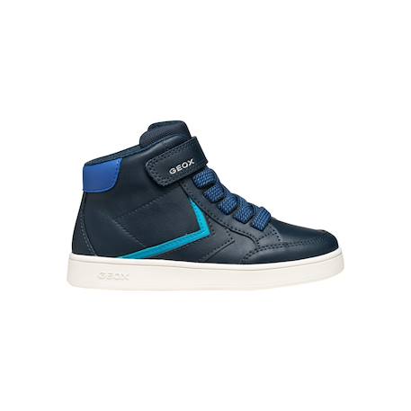 Baskets montantes à scratch Marine bleu clair 1 - vertbaudet enfant 