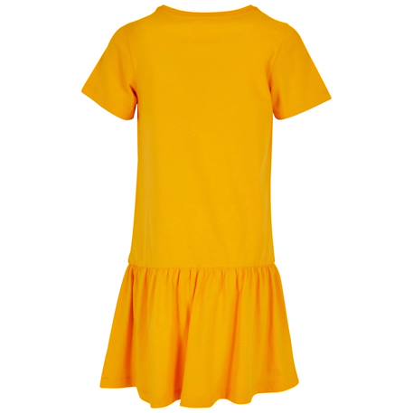 Robe t-shirt en coton peigné de qualité supérieure valance Beige+Bleu océan+Mangue+Rose foncé 6 - vertbaudet enfant 