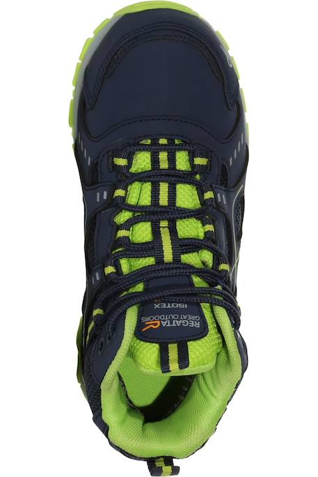 Bottines de marche  vendeavour Bleu marine / vert néon+Granite / rose fluo+Noir / gris clair 4 - vertbaudet enfant 