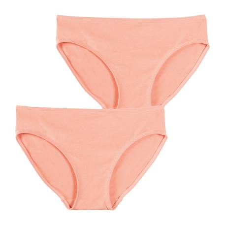 Lot de 2 slips fille my petit prix  fille Noir+Noir-rouge minéral+Rose 8 - vertbaudet enfant 