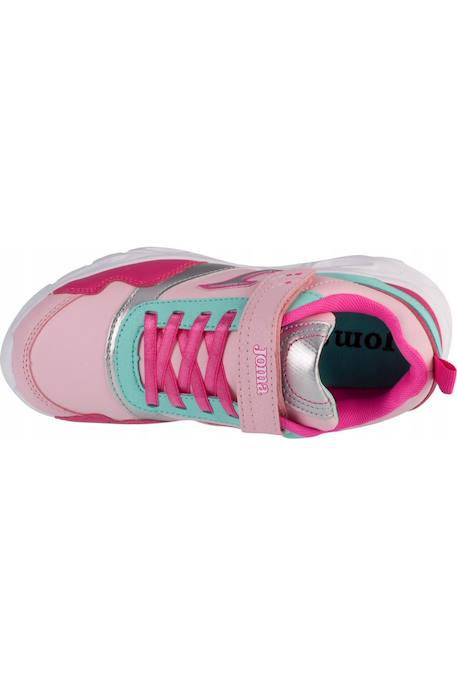 Baskets enfant à scratch style étoile Rose foncé+Violet 3 - vertbaudet enfant 