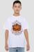 T-shirt coton hail the pumpkin king Blanc 3 - vertbaudet enfant 