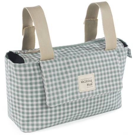Sac à poussette i love vichy rose Gris, blanc+Rose, blanc+Vert, blanc 14 - vertbaudet enfant 