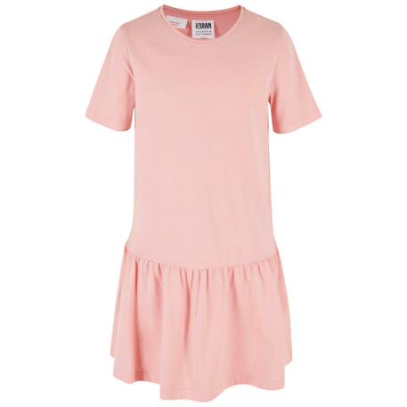 Robe t-shirt en coton peigné de qualité supérieure valance Beige+Bleu océan+Mangue+Rose foncé 7 - vertbaudet enfant 