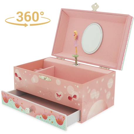 Coffret musical libellule Rose 1 - vertbaudet enfant 