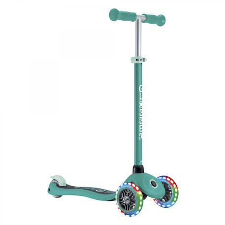 Trottinette primo lights v2 Vert emeraude 1 - vertbaudet enfant 
