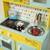 Grande cuisine en bois happy days Bleu / jaune 4 - vertbaudet enfant 