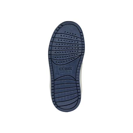 Baskets montantes  à scratch Marine blanc 5 - vertbaudet enfant 