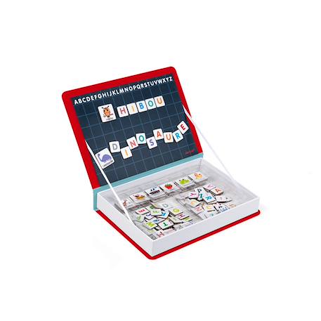 Magnéti'book alphabet français, 142 magnets Rouge 3 - vertbaudet enfant 