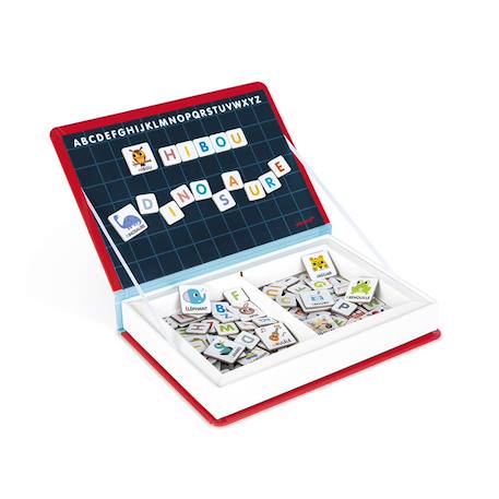 Magnéti'book alphabet français, 142 magnets Rouge 4 - vertbaudet enfant 