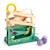 Descendeur chenille en bois Multicolore 4 - vertbaudet enfant 