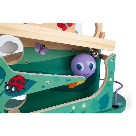 Descendeur chenille en bois Multicolore 6 - vertbaudet enfant 