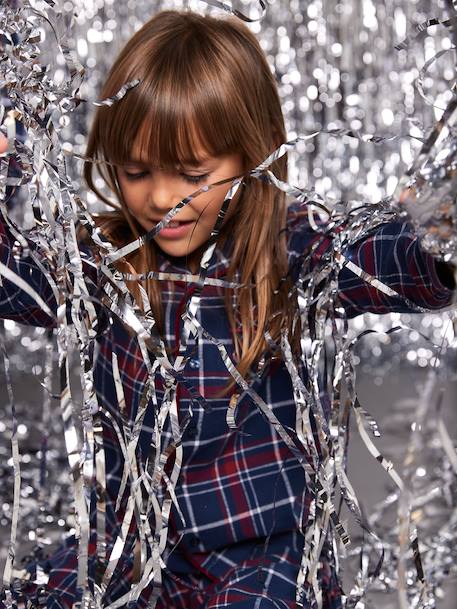 Pyjama mixte flanelle noël capsule famille bordeaux 6 - vertbaudet enfant 