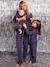 Pyjama bébé noël en flanelle capsule famille bordeaux 2 - vertbaudet enfant 