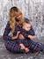 Pyjama bébé noël en flanelle capsule famille bordeaux 3 - vertbaudet enfant 