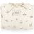 Tapis à langer audrey roseberry canvas Ecru, vert, rose 1 - vertbaudet enfant 