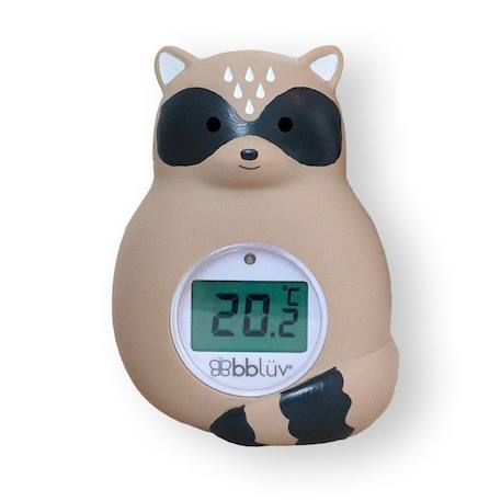 Thermomètre chambre et bain rakü Beige 1 - vertbaudet enfant 