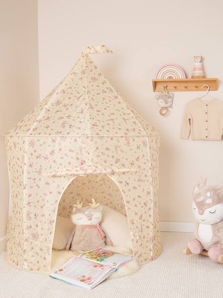 Tente de jeu château - pop up, dots Dots+Dreamy flowers+Vintage flowers 14 - vertbaudet enfant 