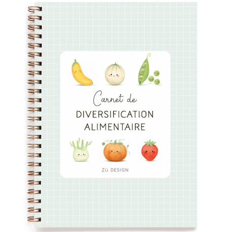 Carnet de diversification alimentaire Vert, orange, rouge 1 - vertbaudet enfant 