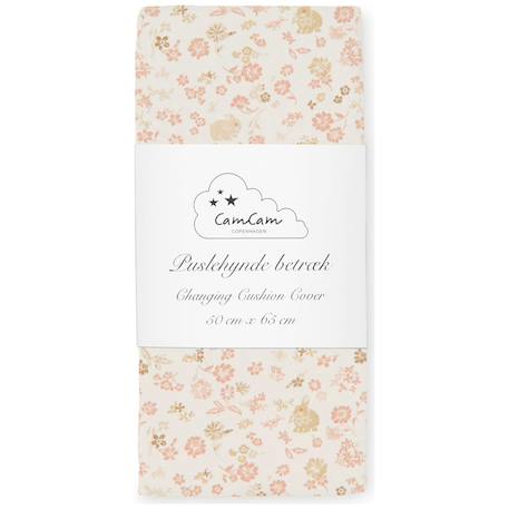 Housse de matelas à langer augusta Rose, marron, écru 1 - vertbaudet enfant 
