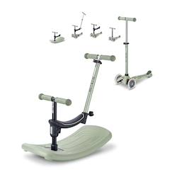 Jouet-Jeux de plein air-Trottinette évolutive mini micro rock  go  sauge led