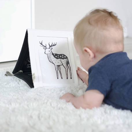 Frise d'activités recto verso noir et blanc Multi-coloured 4 - vertbaudet enfant 