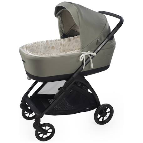 Housse de nacelle avec tiges + drap housse pour nacelle nara Beige 2 - vertbaudet enfant 