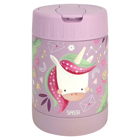 Garçon-Accessoires-Thermos repas bébé en inox animaux