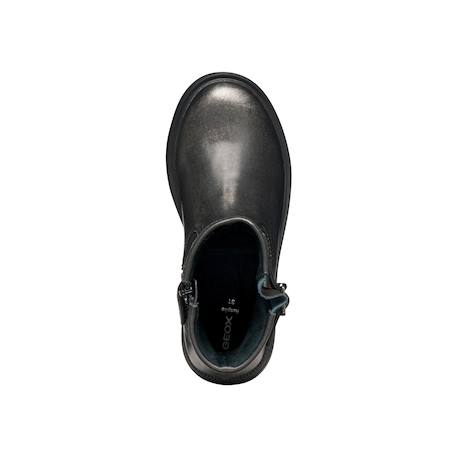 Bottines  à brides Gris+Noir 6 - vertbaudet enfant 