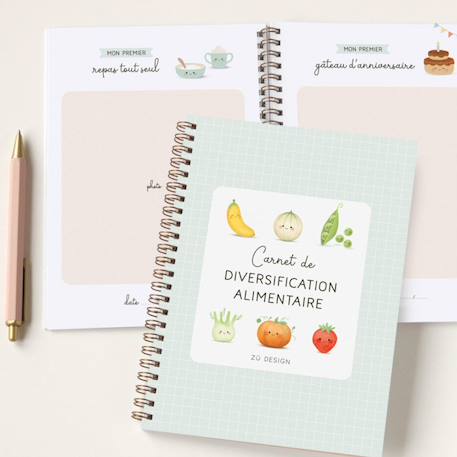 Carnet de diversification alimentaire Vert, orange, rouge 4 - vertbaudet enfant 