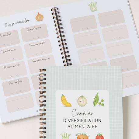 Carnet de diversification alimentaire Vert, orange, rouge 6 - vertbaudet enfant 