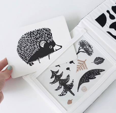 Frise d'activités recto verso noir et blanc Multi-coloured 5 - vertbaudet enfant 