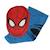 Coussin plaid marvel 2 en 1 spiderman polyester Rouge 1 - vertbaudet enfant 