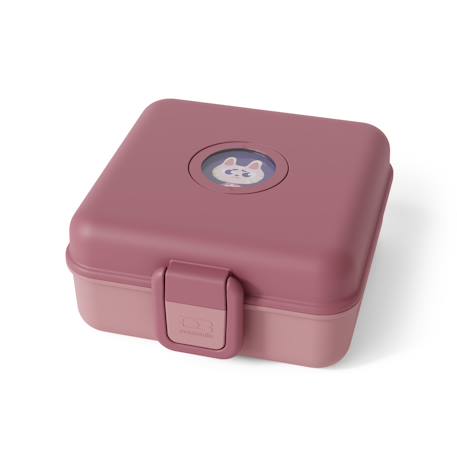 Boite à sandwich et goûter 850ml snacky Bleu dino+Bleu infinity+Bleu wolf+Cannelle fox+Rose birds+Rose blush+Vert forest+Vert raccoon 31 - vertbaudet enfant 