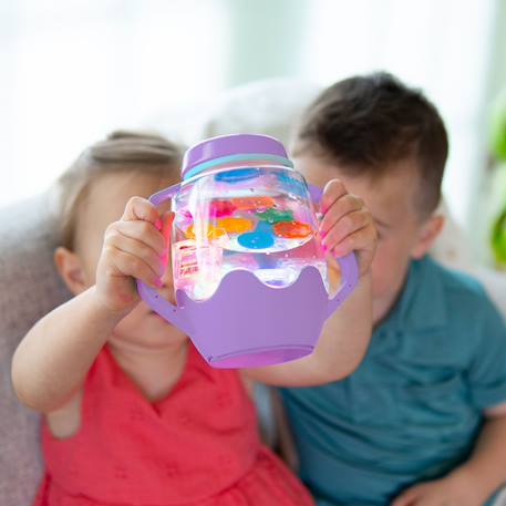 Bocal sensoriel corail Bleu+Bleu clair+Corail+Gris clair+Violet 18 - vertbaudet enfant 