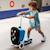 Micro luggage junior patch  play - Bleu 2 - vertbaudet enfant 